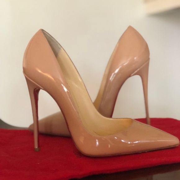 Christian Louboutin Beige So Kate 35.5